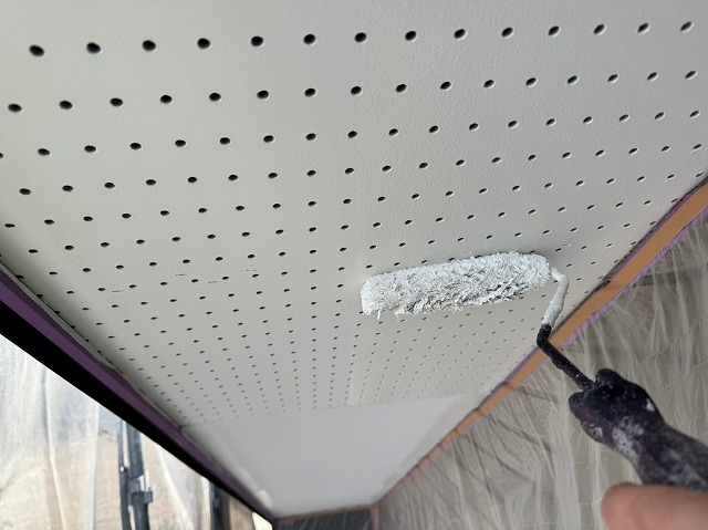 外壁塗装　軒天